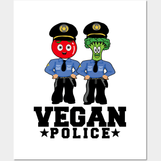 Vegan Police Posters and Art